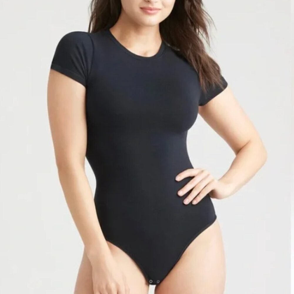 American Eagle Ribbed Scoop Neck Bodysuit